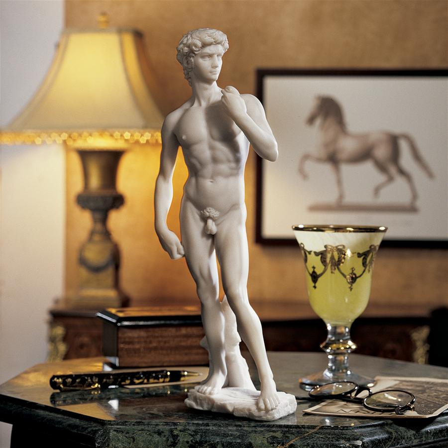 David Bonded Marble Statue: Small